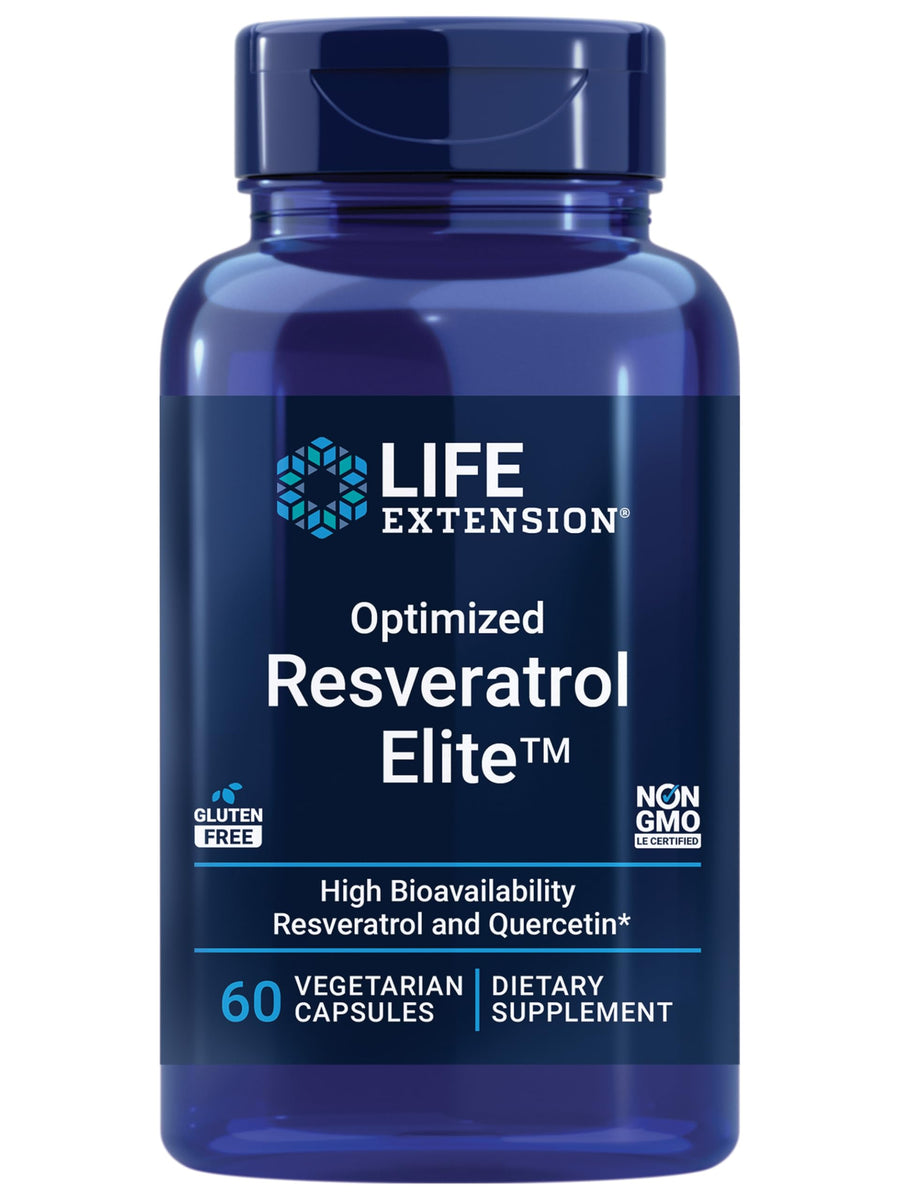 Life Extension Optimized Resveratrol, 60 Count