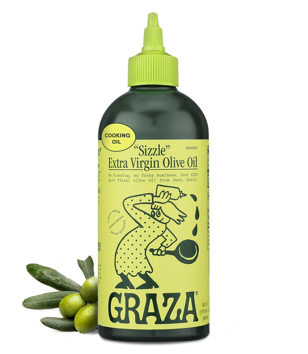 Graza Sizzle Extra Virgin Olive Oil, 25.3 fl oz