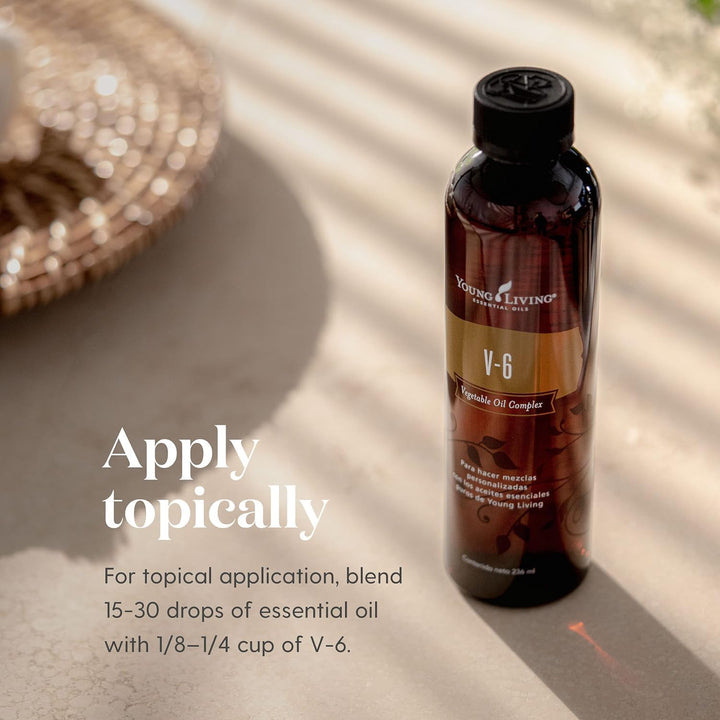 Young Living V-6 Enhanced Vegetable Oil Complex, 8 fl oz