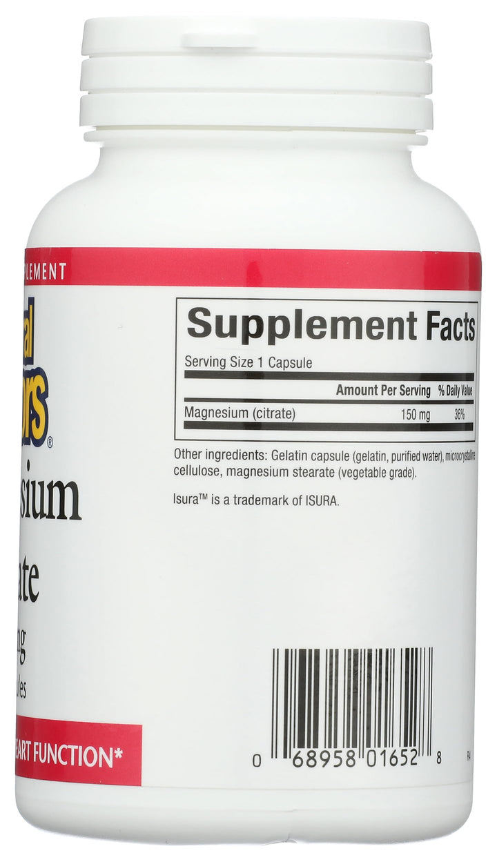 Natural Factors Magnesium Citrate 150 mg, 90 Count