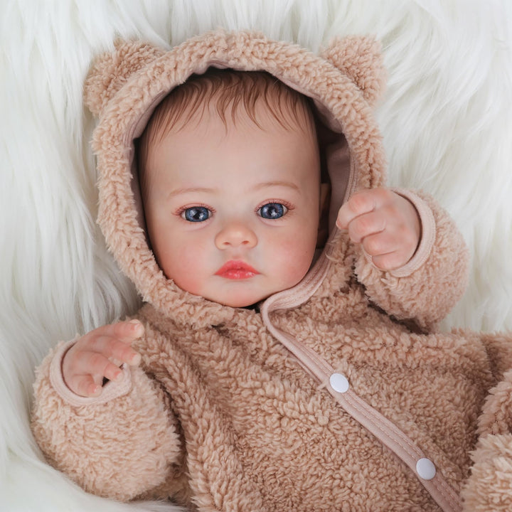 KSBD Reborn Baby Doll, Boy, 18 Inch