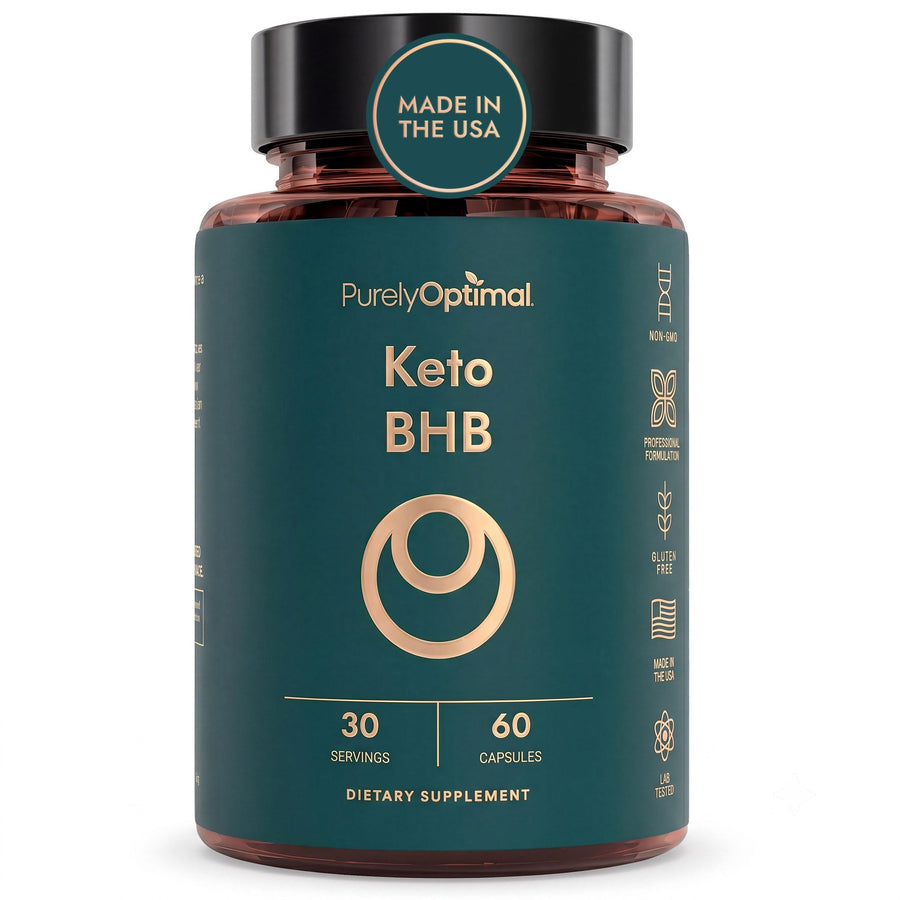 Purely Optimal Keto Bhb Supplement, 30 Days Supply