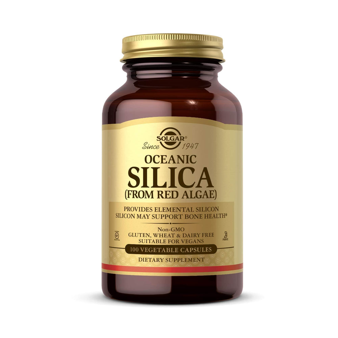 Solgar Oceanic Silica From Red Algae, 25 mg, 100 Count