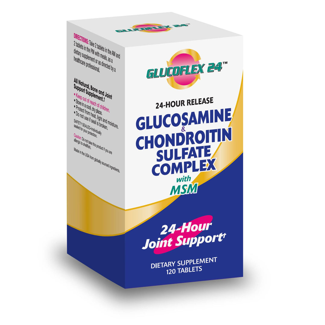 Glucoflex Glucosamine & Chondroitin Sulfate with MSM, 120 Count