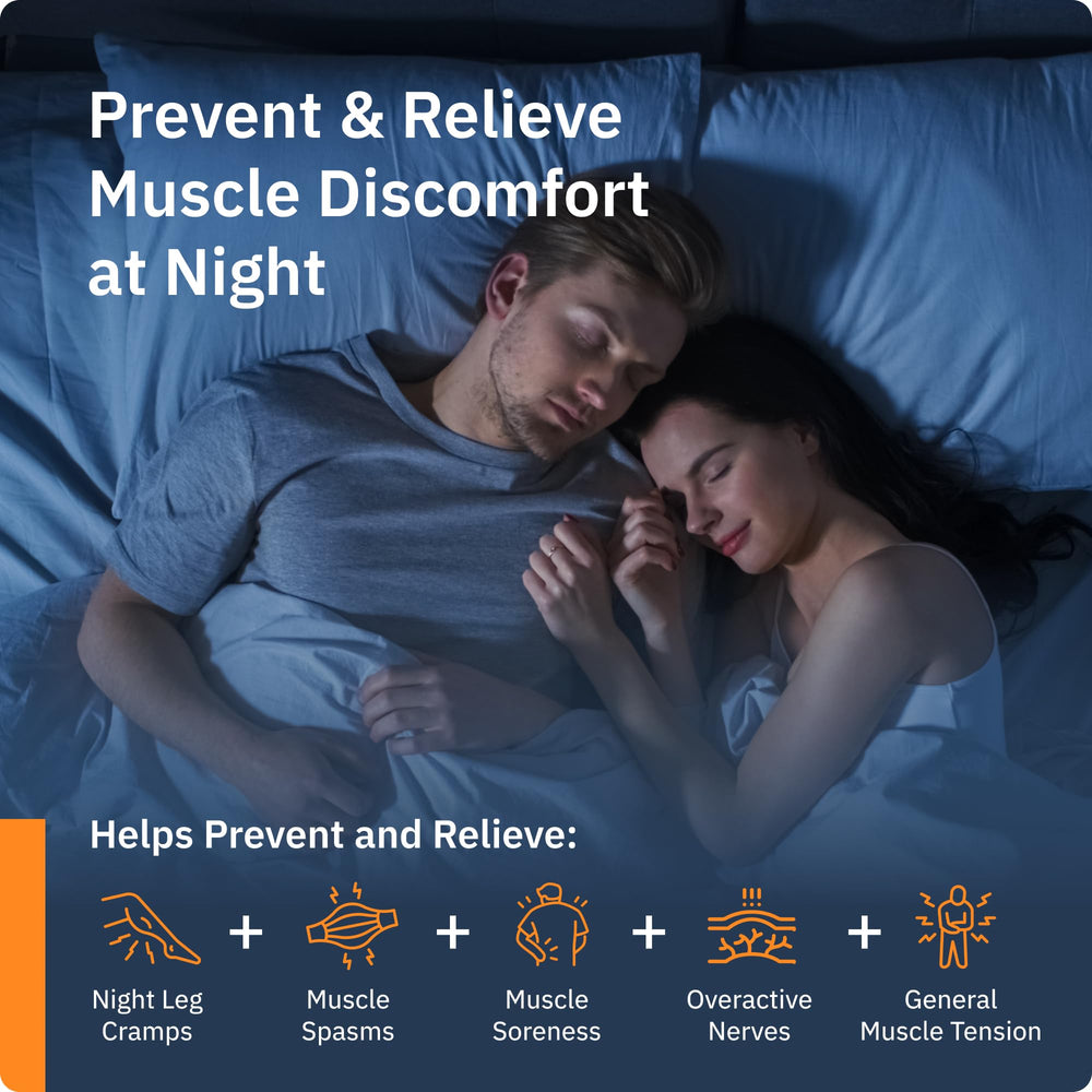 SaltWrap Mag R&R Nighttime Muscle Cramp Relief, 90 Count