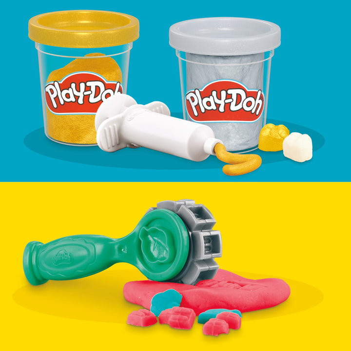Play-Doh Drill 'N Fill Dentist Toy, 8 Count