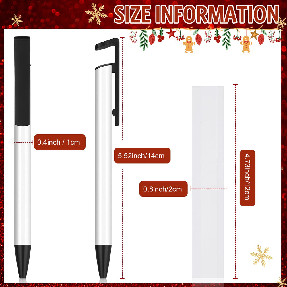 Yexiya Sublimation Pens, White, 36 Count