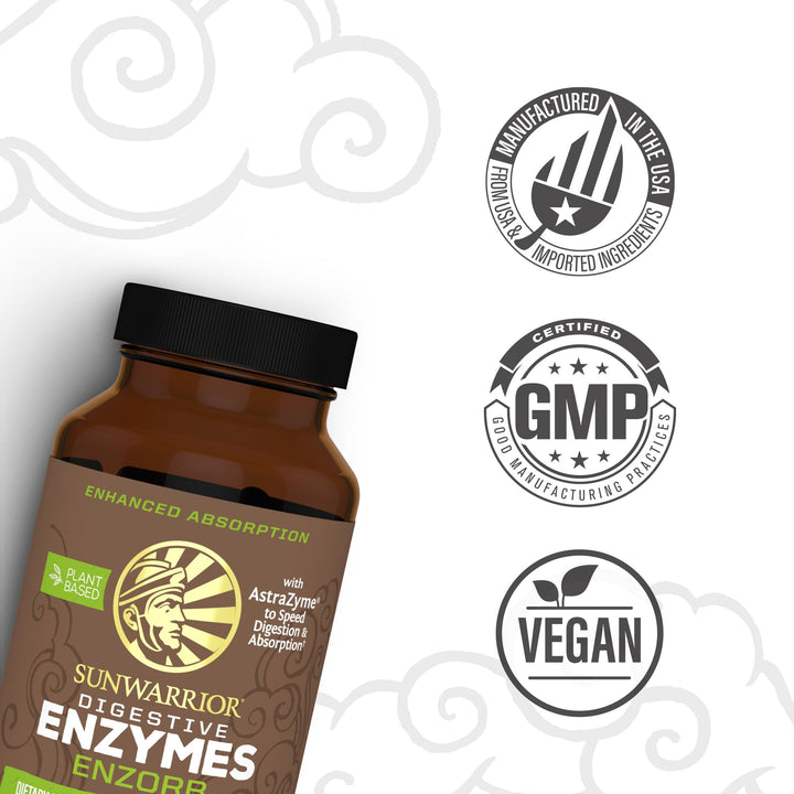 Sunwarrior Enzorb Plant-Based Digestive Enzymes