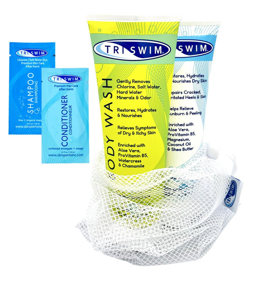 Triswim Chlorine Out Body Wash & Lotion Gift Set