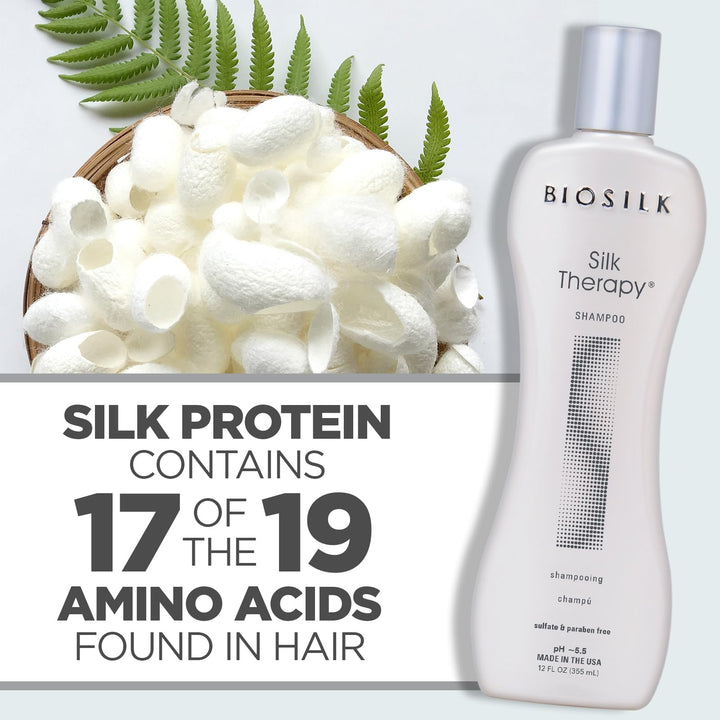 BioSilk Silk Therapy Shampoo, 12 oz