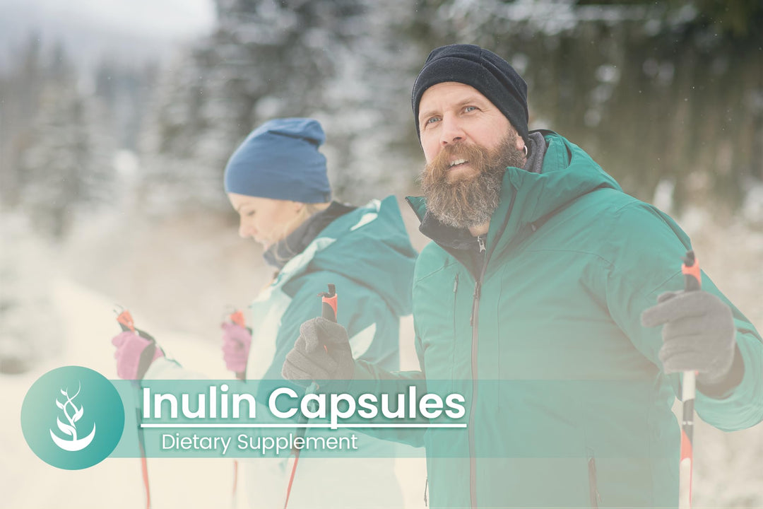 Pure Organic Ingredients Inulin Capsules, 100 Count