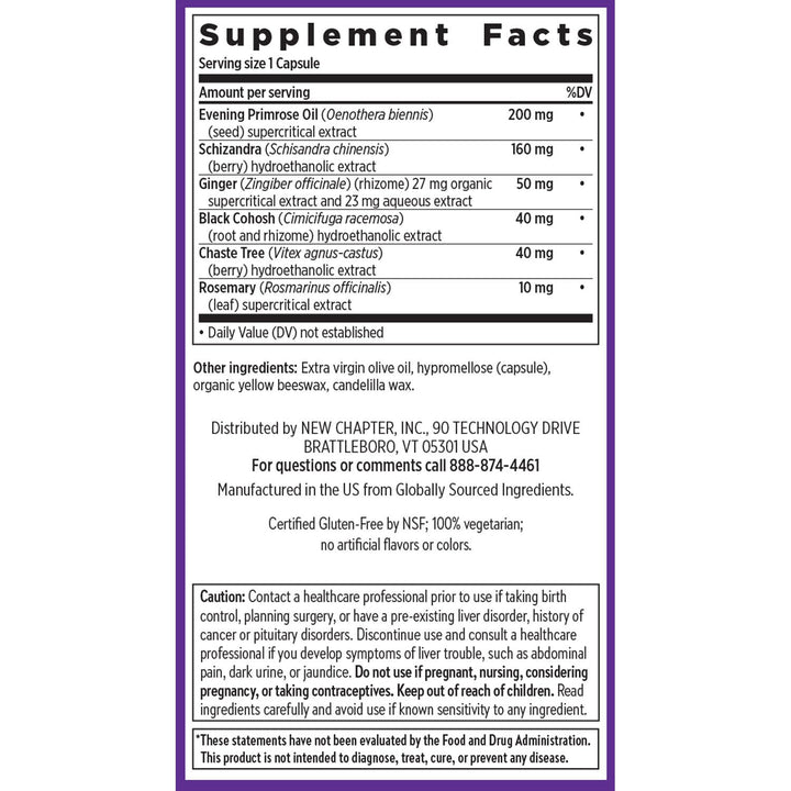 New Chapter Estrotone Menopause Supplement, 60 Count