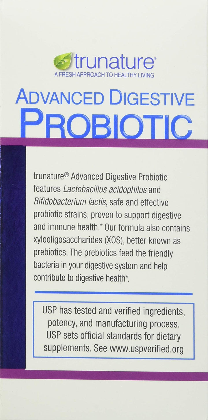 TruNature Advanced Digestive Probiotic, 100 Count
