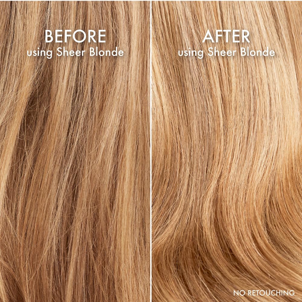 John Frieda Sheer Blonde Highlight Activating Moisturising Shampoo, 250 ml