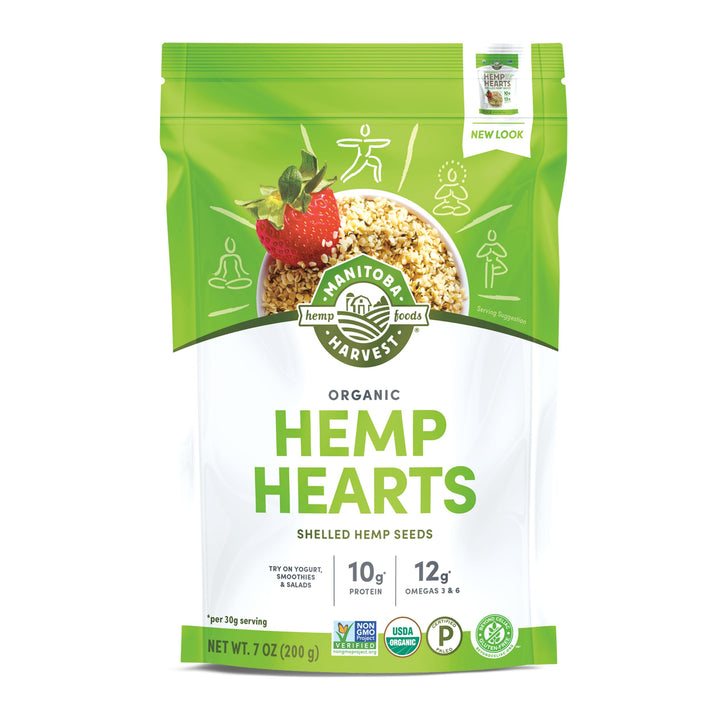 Manitoba Harvest Organic Hemp Hearts Shelled Seeds, 7 oz