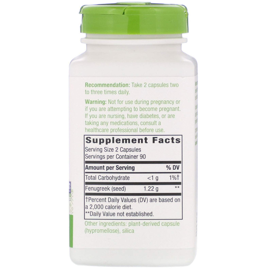 Nature's Way Fenugreek Seed, 610 mg, 180 Count