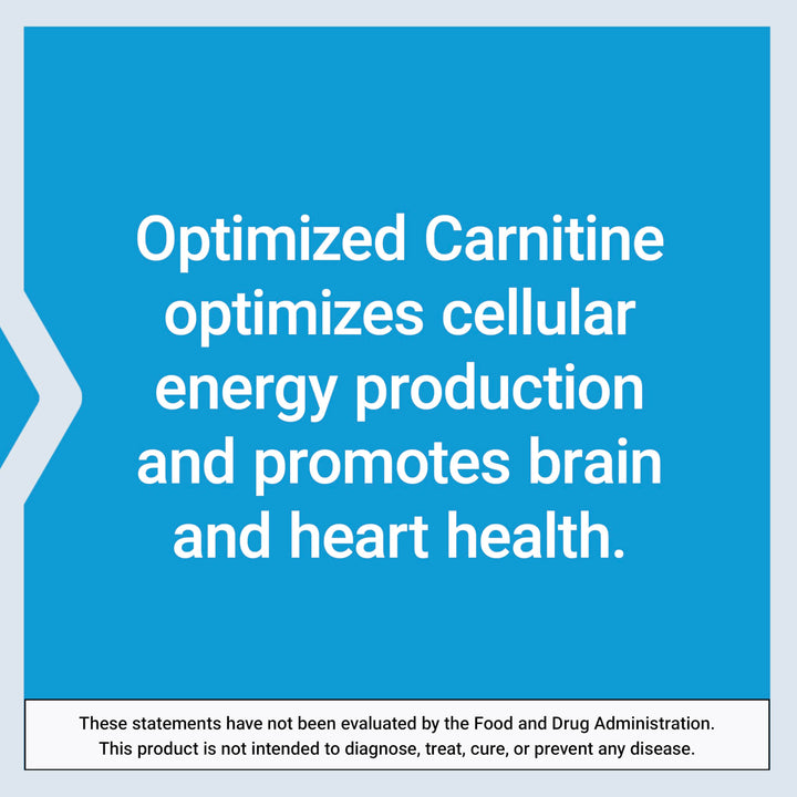 Life Extension Optimized Carnitine, 60 Count