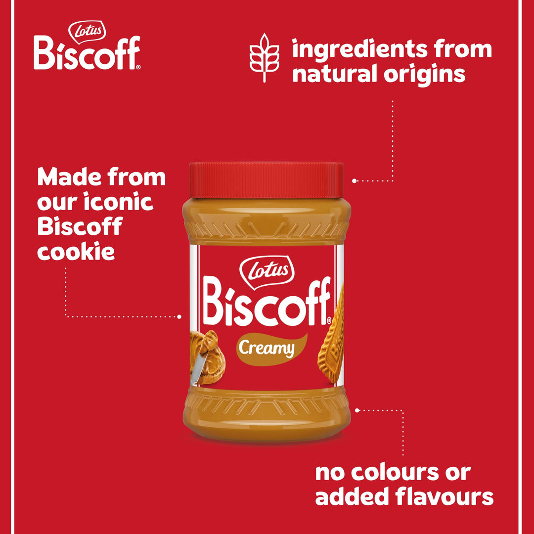 Biscoff Smooth Caramelised Biscuit Spread, 400 g