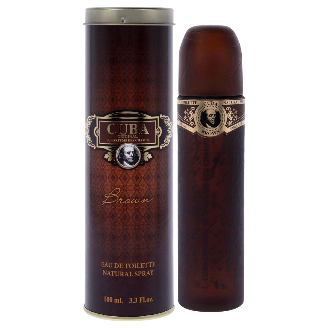 Cuba Brown Eau de Toilette Spray, 3.3 fl oz