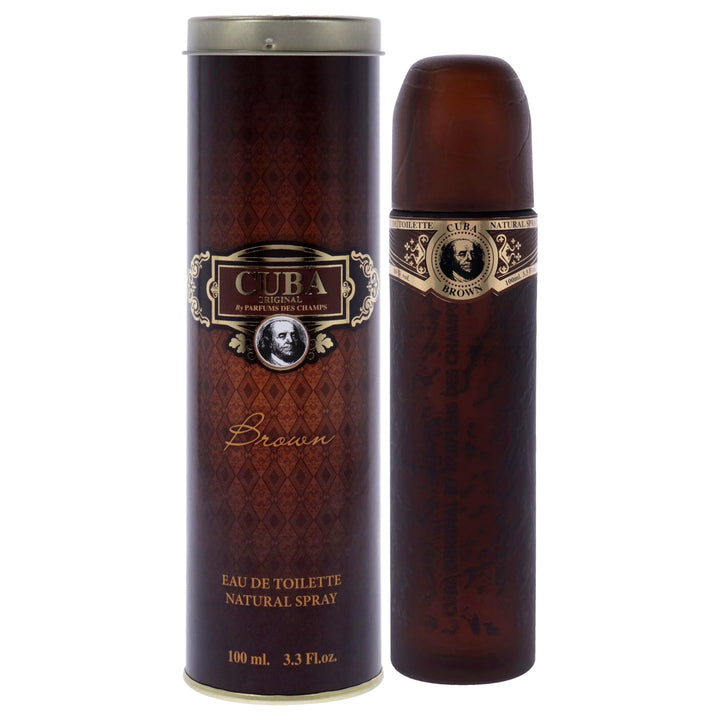 Cuba Brown Eau de Toilette Spray, 3.3 fl oz