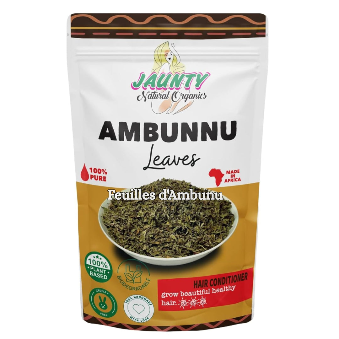 Generic Natural Ambunnu Leaves Herbal Hair Shampoo Conditioner Detangler, Leaves