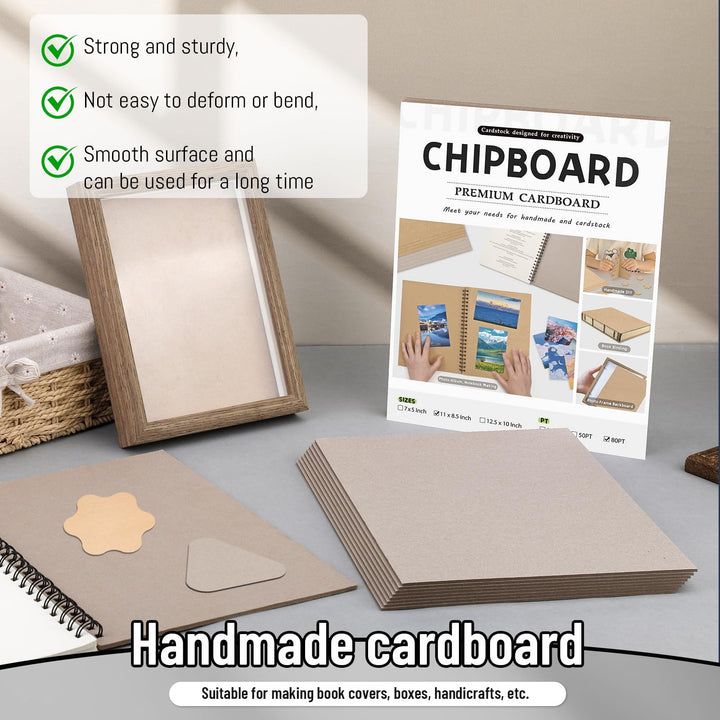 JNENERY Chipboard, 5 x 7 in, 20 Count