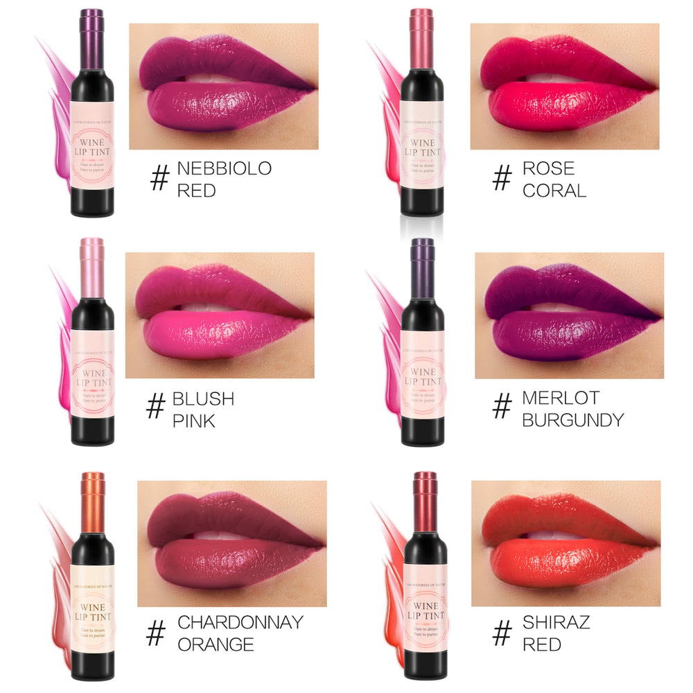 AL'IVER Lip Tint Set, 6 Colors