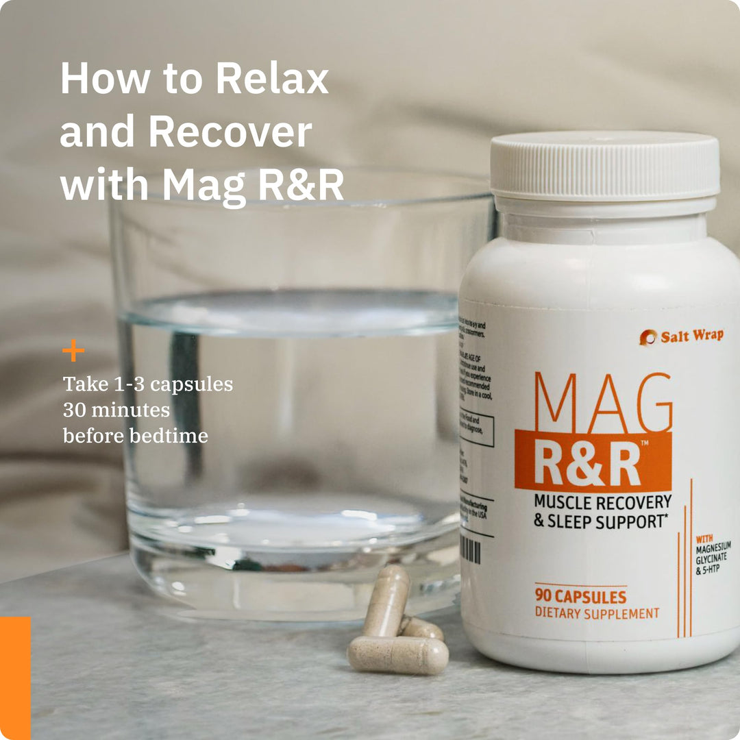 SaltWrap Mag R&R Nighttime Muscle Cramp Relief, 90 Count