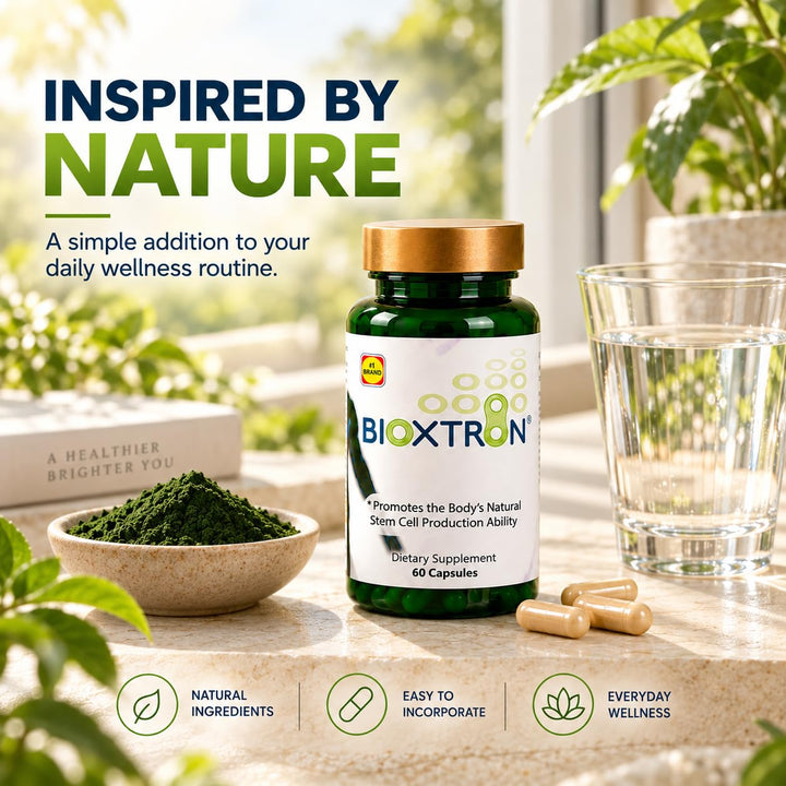Bioxtron Natural Stem Cell Supplement Capsules, 60 Count
