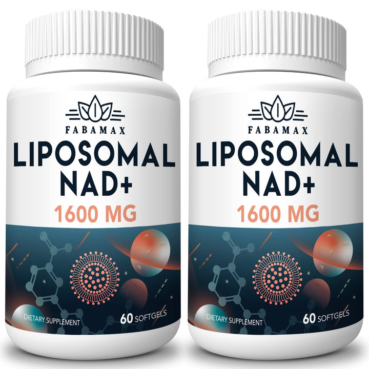 Fabamax Liposomal NAD Supplement, 1600 mg, 120 Count