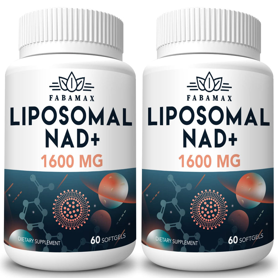 Fabamax Liposomal NAD Supplement, 1600 mg, 120 Count