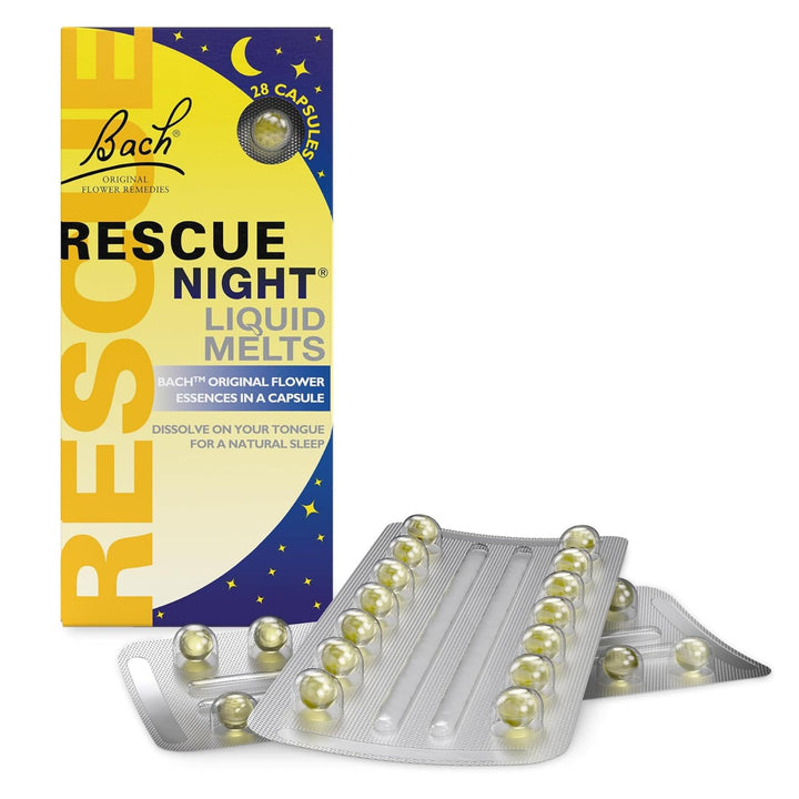 RESCUE Sleep Liquid Melts, Natural Orange Vanilla, 28 Count
