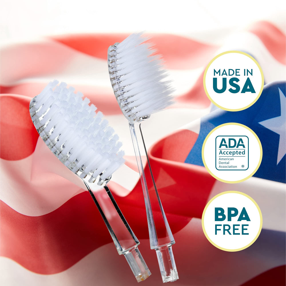 Radius Toothbrush Replacement Brush Heads, Soft Big Head, 2 Count
