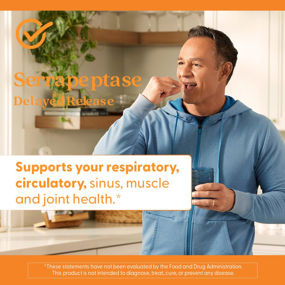 Doctor's BEST Serrapeptase, 90 Count
