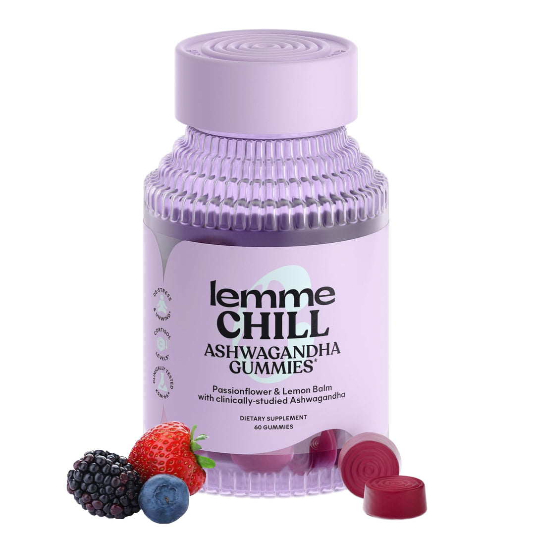 Lemme Chill Stress Relief Gummies, 60 Count
