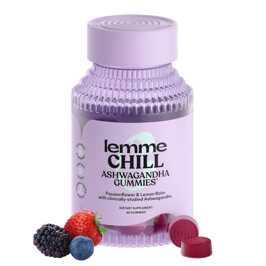 Lemme Chill Stress Relief Gummies, 60 Count
