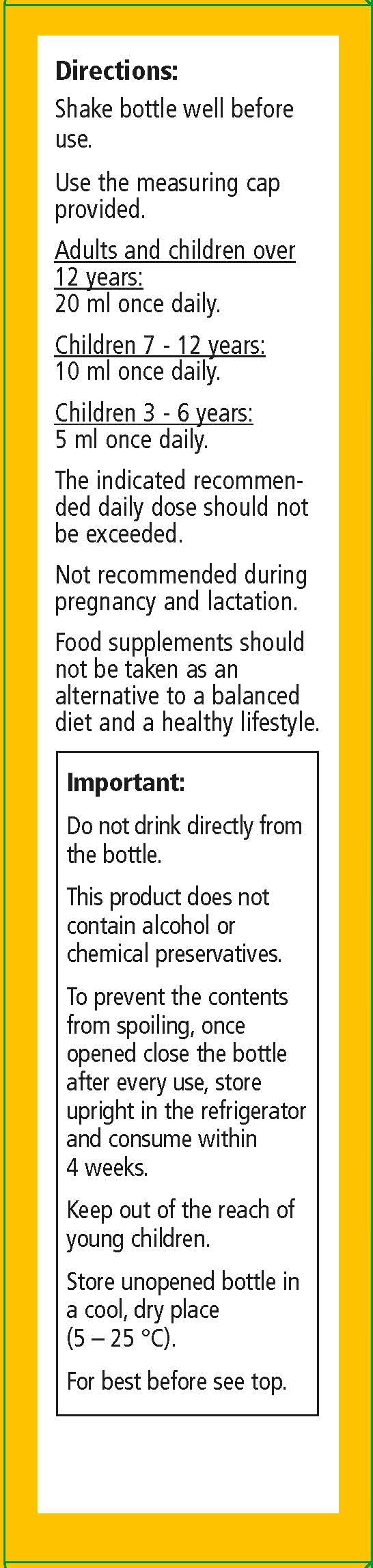 Floradix Vitamin B Complex Liquid Formula, 250 ml