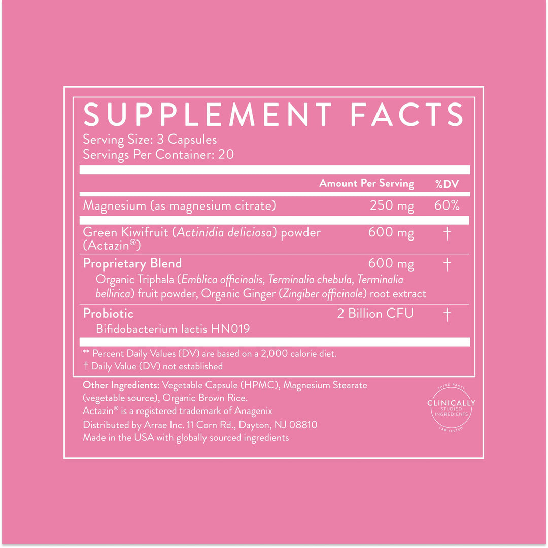 Arrae Gut Reset Capsules, 60 Count