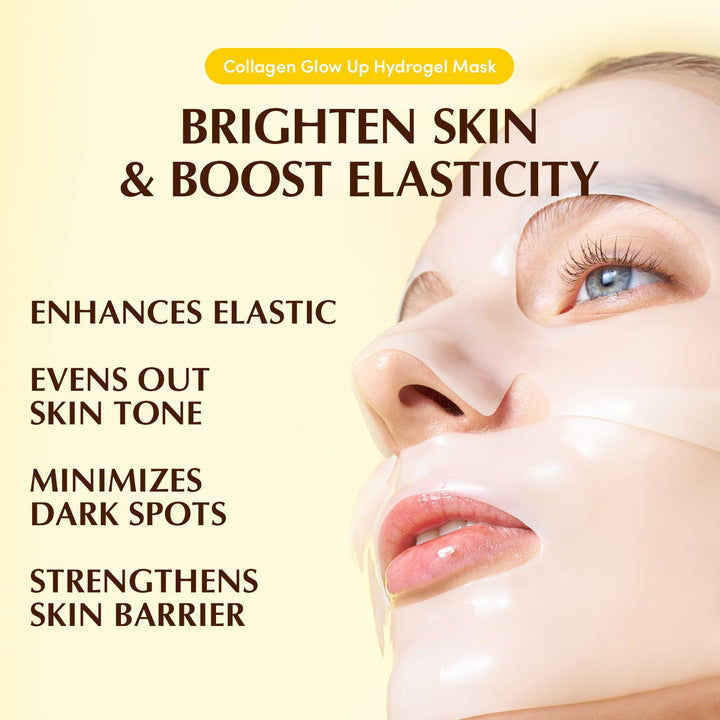 EQQUALBERRY Collagen Pore-Tight Up Mask, 4 Count, 1.01 oz