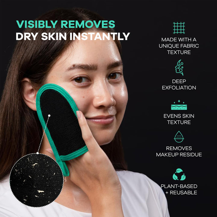 Dermasuri Deep Exfoliating Glove, 1 Count