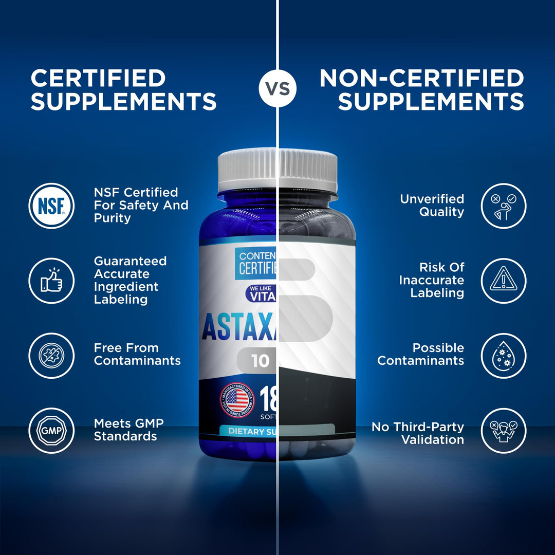 We Like Vitamins Astaxanthin 8 mg Capsules, 180 Count