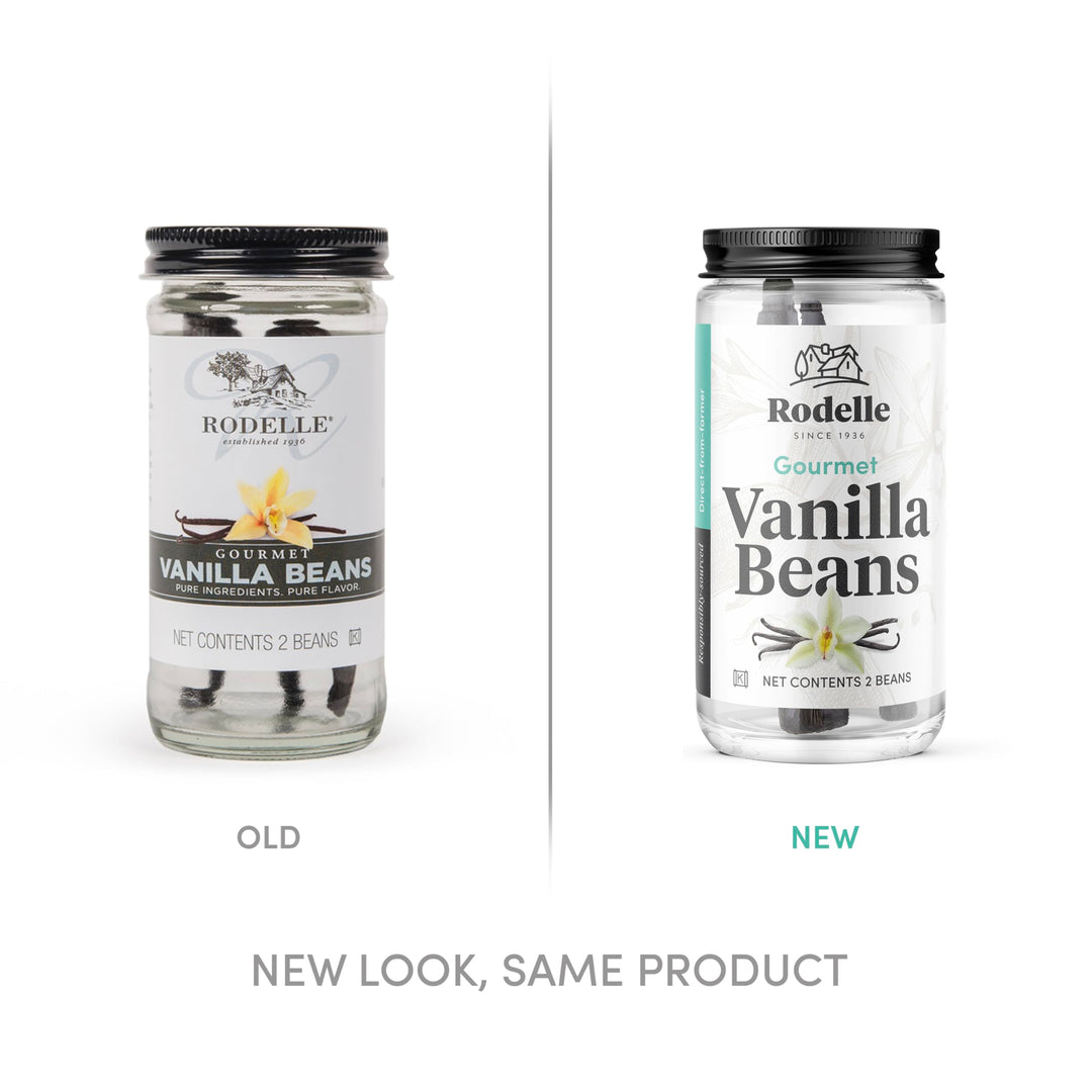 Rodelle Vanilla Beans, 2 Count