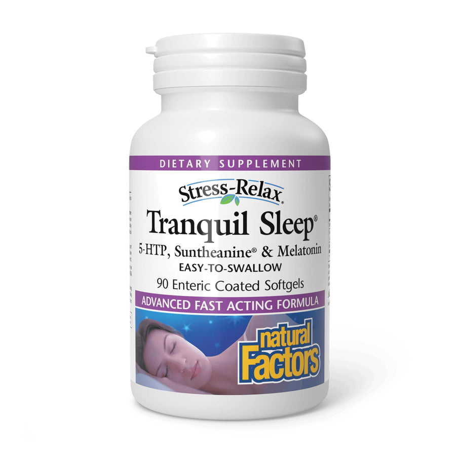 Natural Factors Tranquil Sleep Supplement, 90 Count