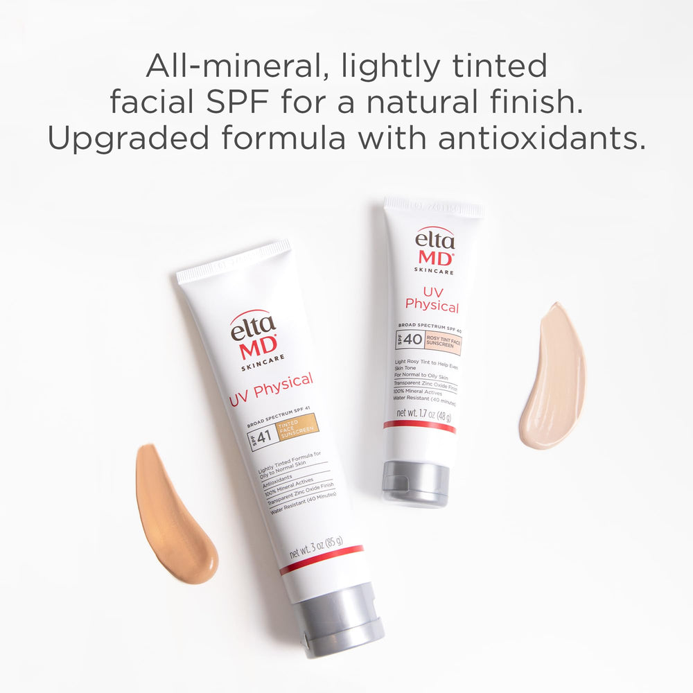 EltaMD UV Physical Tinted Face Sunscreen, SPF 41, 3 oz