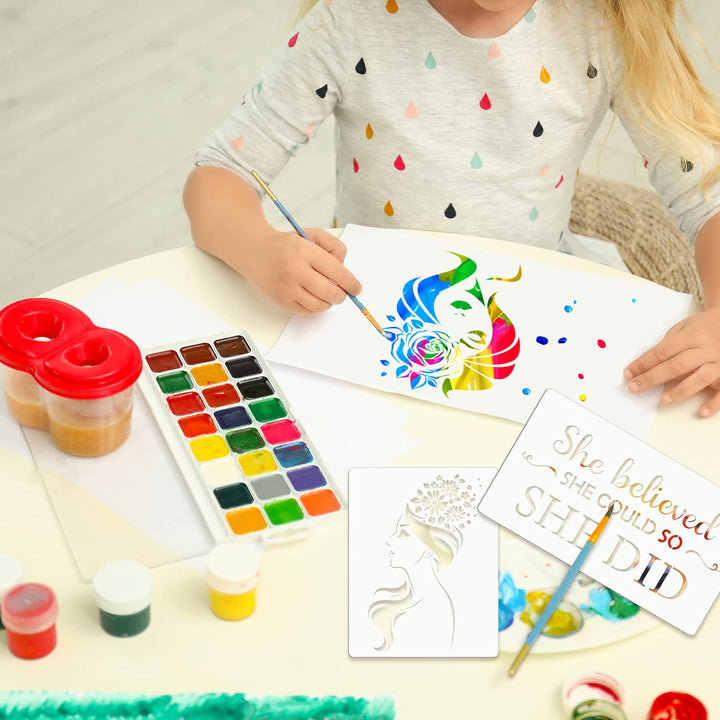 Censen Painting Stencil Set, 14 Count