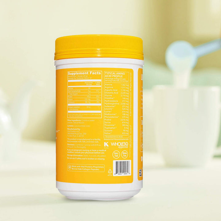 Vital Proteins Collagen Peptides, Vanilla Coconut Water, 10.8 oz
