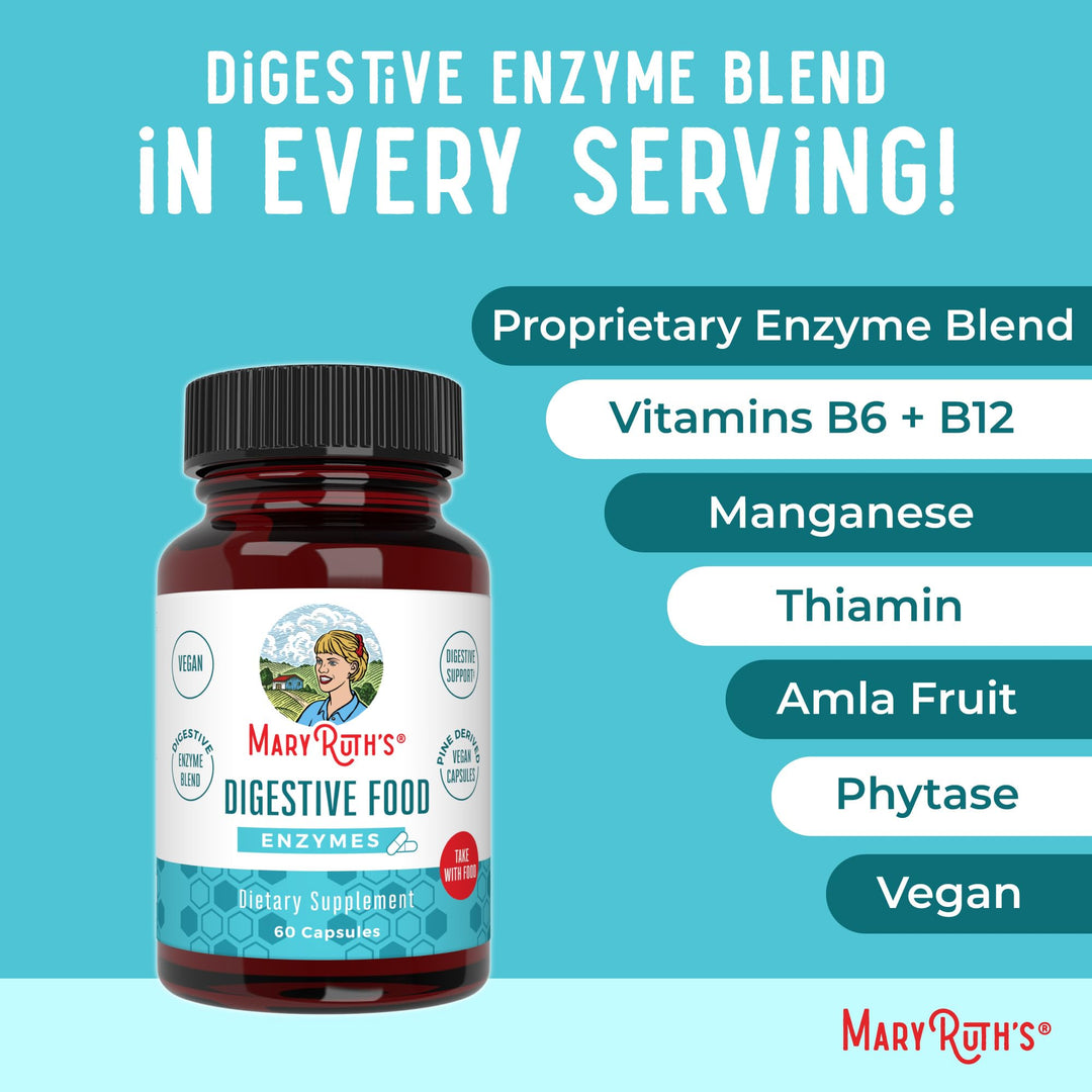 MaryRuth Organics Digestive Food Enzymes