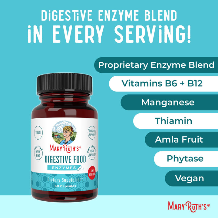 MaryRuth Organics Digestive Food Enzymes