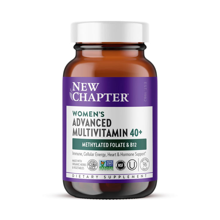 New Chapter Women's Multivitamin 40 Plus, Berry, 96 Count