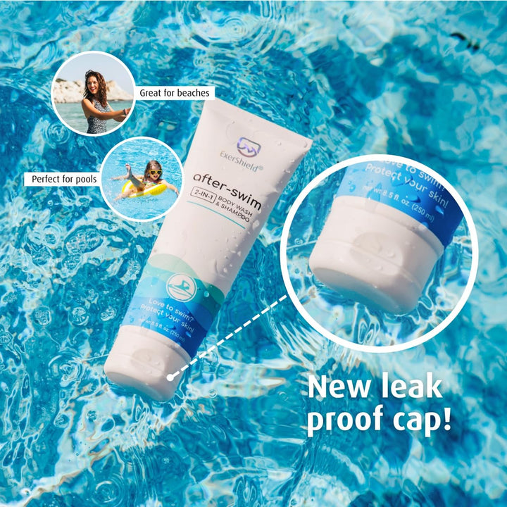 Exershield After Swim Body Wash Shampoo